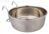 Trixi fém etető, itató tál 9 cm átmérő 300 ml akasztós (Trx5494)