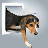 Trixie 2-Way Dog Flap S-M funkciós ajtó FEHÉR (TRX3878)