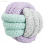 TRIXIE 32810 kutyajáték kötél/fogselyem JUNIOR labda 6 cm