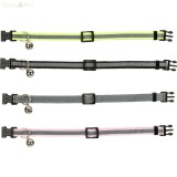 TRIXIE 41686 textil nyakörv csengős, kitten cím felírós, fény vis