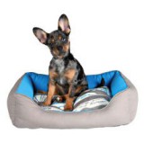 TRIXIE Ágy kutyáknak és macskáknak SAILOR, szürkéskék - 65 x 50 cm