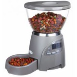 TRIXIE Automata etető tartállyal Le Bistro - 35 x 37 x 25 cm, szürke