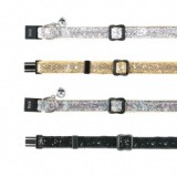 TRIXIE Cicanyakörv csillámporral, ezüst - 18 - 30 cm