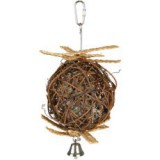 TRIXIE Csengős labda madaraknak - fonott, 10 cm
