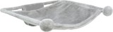 Trixie falra szerelhető plüss borítású szürke macskaágy (42 x 41 cm)