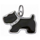 TRIXIE Fém biléta kutyáknak, 35 x 25 mm