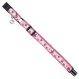 TRIXIE Foszforeszkáló nyakörv plüssel macskáknak - rózsaszín