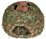 Trixie fűből font odú rágcsálóknak (Átmérő: 16 cm)