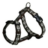 TRIXIE Hám kutyáknak - mintával, barna S-M, 40-65cm