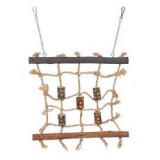 TRIXIE Játék madaraknak - felakasztható mászófal, 27 x 24 cm