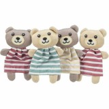 TRIXIE Játék Medve, Textil, Macskamentával, 12cm