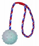 Trixie Játék Tömör Gumi Labda Kötéllel 6cm/30cm