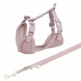 Trixie Junior Puppy Soft Szett Hám+Póráz 26–34 cm/10mm 2m Világoslila