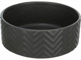 Trixie kerámia tál, 0,9 l/o 16 cm, fekete