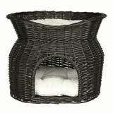 Trixie Kosár 2 szintes fekhellyel 54x43x37cm fekete