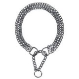 TRIXIE Krómozott kutyanyakörv - háromsoros lánc, 45 cm / 2,5 mm