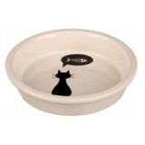 TRIXIE Macska mintás, kerámia tál - 200 ml