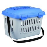 Trixie Midi-Capri Kék/Szürke Szállító Box 44x33x32cm (Trx39792)