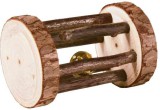 Trixie Natural Living gurulós henger forma fajáték csörgővel kisállatoknak (ø 5 × 7 cm)
