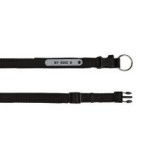 TRIXIE Nyakörv kutyáknak - fekete nylon, 50 - 55 cm