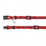 TRIXIE Nyakörv macskáknak motívummal, piros - 15 - 20 cm