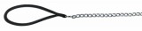 Trixie Póráz Láncos nylon fogóval 1m/3mm fekete