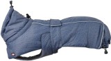 Trixie Prime vízálló teflon bevonatú kutyakabát kék színben (M | Haskörméret: 42-64 cm | Háthossz: 45 cm)