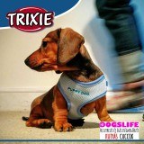 Trixie Puppy Soft Hám + Póráz Szett Light Mentol 26-34cm - Puha, szivaccsal bélelt kellemes tapintású hám