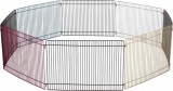 Trixie rácsos kisállatkifutó - 8 elemes fém kifutó beltérre - Színes, lakkozott rácsokkal (34 x 23 cm)