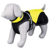 TRIXIE Safety Flash fekete-sárga kutyakabát világítással, L 62 cm