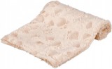 Trixie selymes tapintású plüssszőrmés takaró kutyáknak - Mancsmintás (70 x 50 cm)