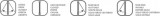 Trixie szürke macska ajtó alagút elemmel 4 utas kivitelben (20 x 22 cm)