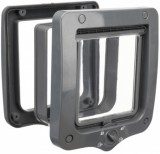 Trixie szürke macska ajtó alagút elemmel 4 utas kivitelben (20 x 22 cm)