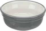 Trixie Tál Kerámia, 0.6 l/o 15 cm, Szürke/Világosszürke