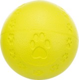 Trixie tapancsmintás sípoló gumilabda (6 cm)