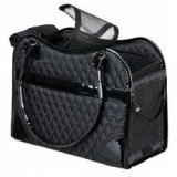 TRIXIE Táska kutyák és macskák számára Amina, fekete - 18 x 29 x 37 cm