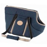 TRIXIE Victoria kutya -és macska hordozó, sötétkék - 26 x 29 x 50 cm