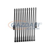 TRONIX 010-109 kapcsolható elosztó kúp alakú fák megvilágítására, 10 szálas, fekete, IP44