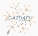 TRONIX 580-032 Motívum, hópehely, 50*43 cm, 3000K, meleg fehér Neon LED