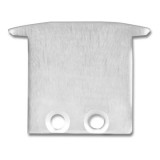 TRONIX 8102013 végzáró, E72 aluminium Komp. LED profil: PN21, 2db, csavarokkal