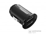Tronsmart autós töltő, 5V/2500mA, 2xUSB aljzat, fekete