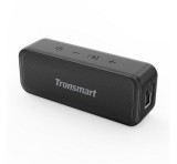 TRONSMART T2 MINI bluetooth hordozható hangszóró (v5.0, 2200mAh belső akku, 10W teljesítmény, IPX7 vízálló) FEKETE