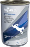 Trovet Dog Hypoallergenic Rabbit RRD konzerves kutyaeledel (18 x 400 g) 7.2kg