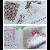 Troya kétoldalú PVC asztalterítő többféle változatban 200x140cm TRO-007