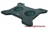 TRUST 17805 Xstream Breeze Notebook Cooling Stand - fekete