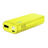Trust 22743 Primo 4400 USB, micro USB, 4400 mAh, Lítium-ion Sárga powerbank