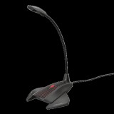 Trust 23467 Gaming GXT 239 Nepa 3.5 mm Jack, 50 Hz - 10 000 Hz, 2200 Ohm Fekete gamer mikrofon