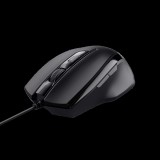 Trust 23650 Voca Comfortable max. 2400 dpi, USB, 6 gomb Fekete egér