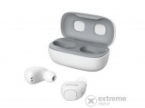TRUST 23904 Nika fehér kompakt vezeték nélküli bluetooth fülhallgató