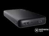 TRUST 24677 Primo Eco 15.000 mAh powerbank - fekete